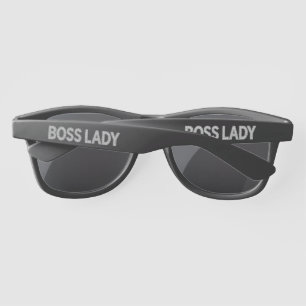 Lunettes de soleil en plastique pour femme chef