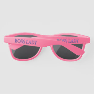 Lunettes de soleil en plastique pour femme chef