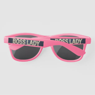 Lunettes de soleil en plastique pour femme patronn