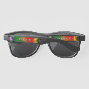 Lunettes de soleil en plastique pour femme patronn