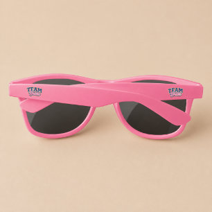 Lunettes De Soleil Équipe de mariée, tenue de fête de mariage audacie