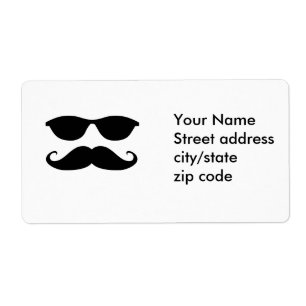 Lunettes de soleil et Stache
