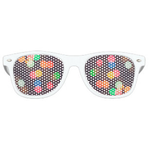 Lunettes de soleil folles de yeux voyant des