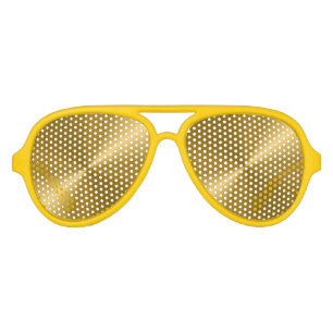 Lunettes de soleil Gold Metallic Party