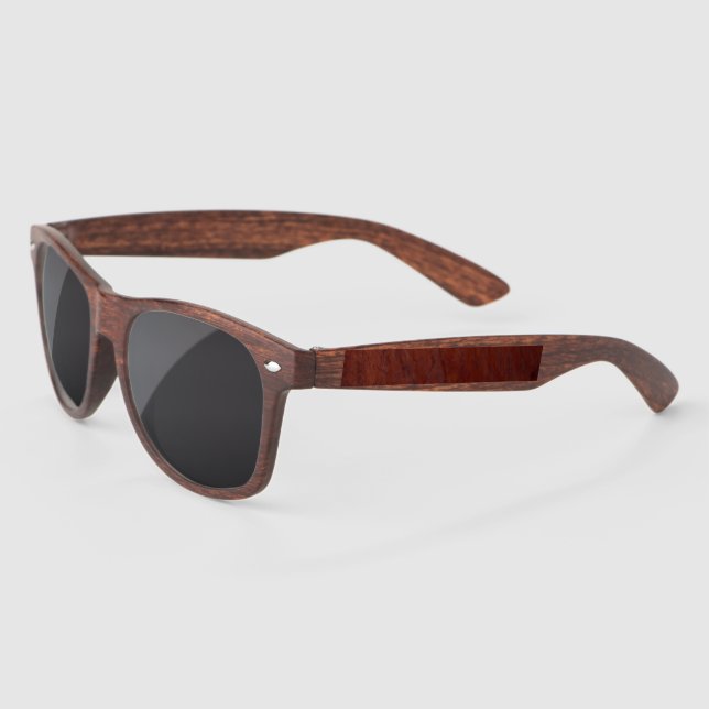 Lunettes De Soleil grain de bois sur grain de bois (Gauche)