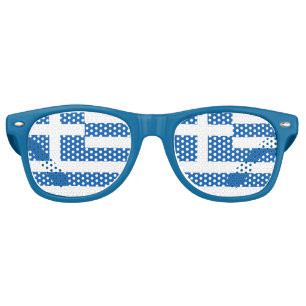 Lunettes de soleil Grèce, Shades de fête, drapeau