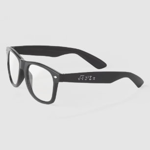 Lunettes De Soleil i 8 sum pi - Je mange une tarte - Forme de mathém