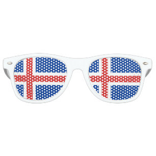 Lunettes de soleil Islande, lunettes de fête, drap