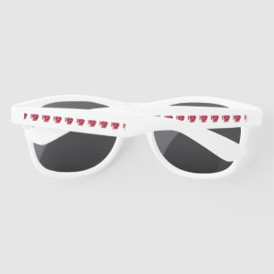 Lunettes De Soleil J'aime Jésus Coeur Rouge