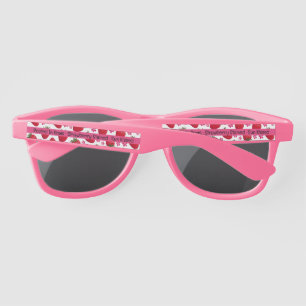 Lunettes De Soleil Jardin Poétique aux Fraises Tachées de Baie