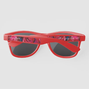 Lunettes De Soleil Joli Ensemble De Roses Rouges