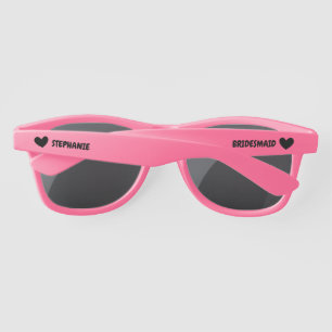 Lunettes De Soleil Jolie décoration de mariage avec cœur et nom Versi