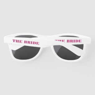 Lunettes De Soleil La mariée rose audacieuse enterrement de vie de je