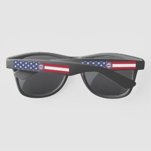Lunettes De Soleil L'anniversaire des 250 ans de l'Amérique avec le d