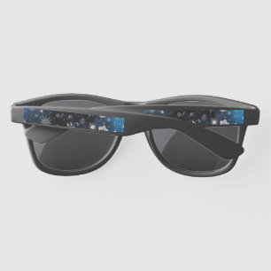 Lunettes De Soleil Le Noël de SlipperyJoe, hiver magique paisible