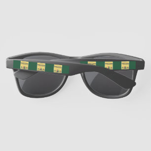 Lunettes De Soleil Le ton chaud et célébratif de Kwanzaa de SlipperyJ