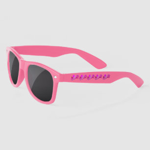 Lunettes De Soleil Les Noms D'Ashley Rose Et Purple,