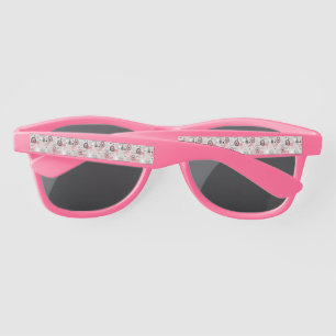 Lunettes De Soleil Lions noirs roses modernes Boho Rainbows