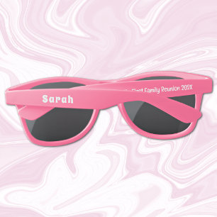 Lunettes De Soleil Ma première réunion de famille en plastique rose p