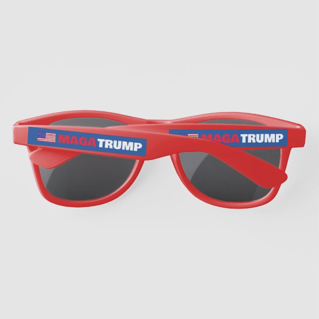LUNETTES DE SOLEIL MAGA TRUMP RWB (Dos)