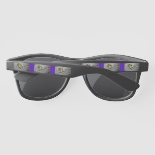 Lunettes De Soleil Masque de carnaval Mardi Gras de SlipperyJoe's vio