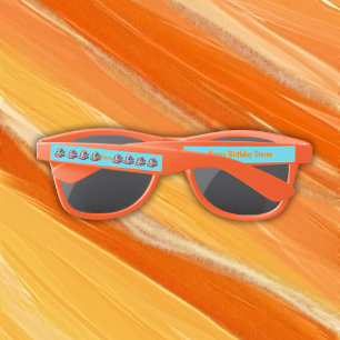 Lunettes De Soleil Monogrammed Happy Birthday - Voiture de course