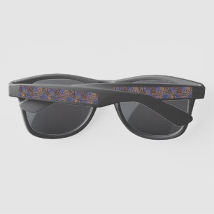 Lunettes De Soleil Motif d'impression Leopard et Zebra