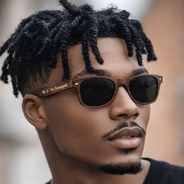 Lunettes De Soleil  Mr. [Initial] | Personalized Wooden 2026 (He doesn’t need to prove anything.
His presence speaks first.
For the man defined)