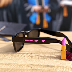 Lunettes De Soleil Nom du diplômé Lèvres roses Lèvres Rouge à lèvres 