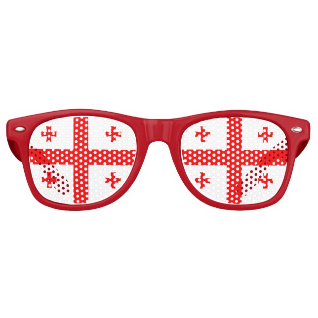 Lunettes de soleil Party Shades avec drapeau de la (Devant)