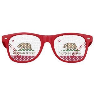 Lunettes de soleil Party Shades avec drapeau de la