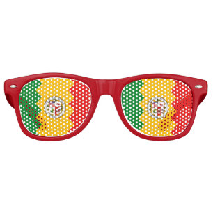 Lunettes de soleil Party Shades avec drapeau de Lo