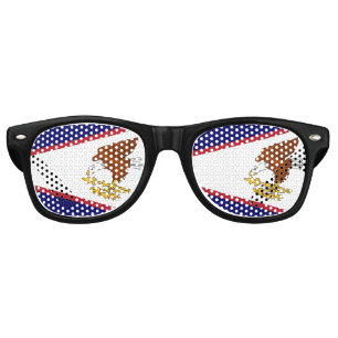 Lunettes de soleil Party Shades avec drapeau des S