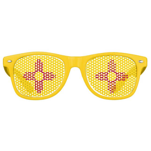 Lunettes de soleil Party Shades avec drapeau du No (Devant)