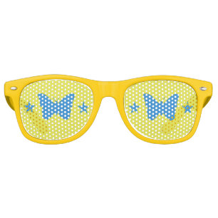 Lunettes de soleil Party Shades avec le drapeau de