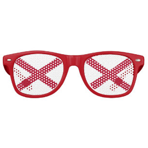 Lunettes de soleil Party Shades avec le drapeau de