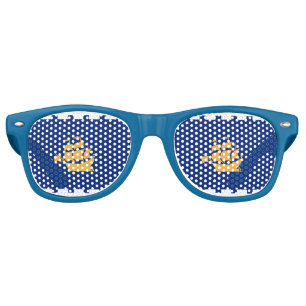Lunettes de soleil Party Shades avec le drapeau de