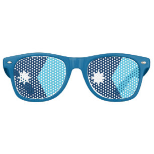 Lunettes de soleil Party Shades avec le drapeau du