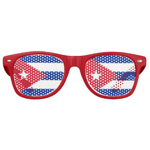 Lunettes de soleil Party Shades - drapeau cubain