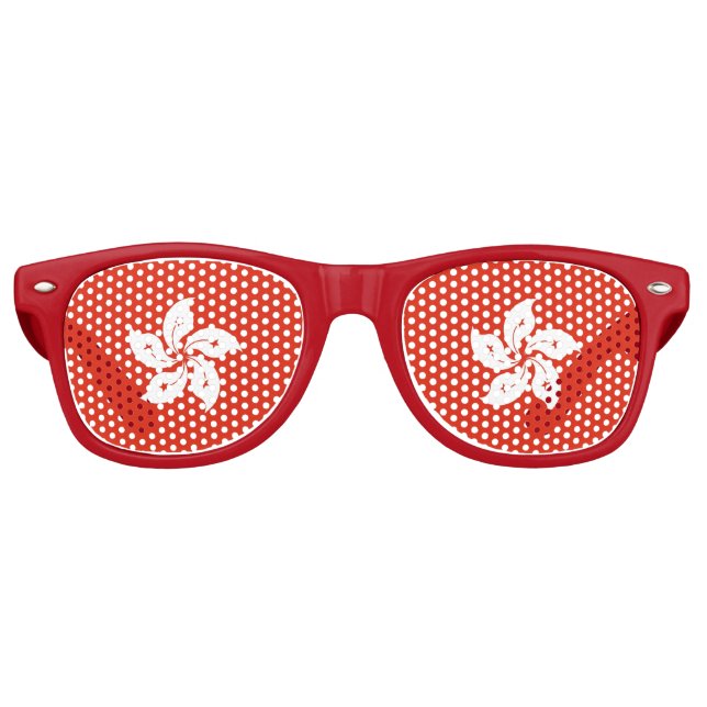 Lunettes de soleil Party Shades - drapeau de Hong  (Devant)