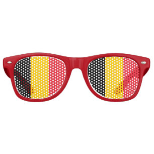 Lunettes de soleil Party Shades - drapeau de la Be