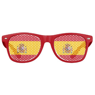 Lunettes de soleil Party Shades - drapeau d'Espagn