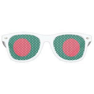 Lunettes de soleil Party Shades - drapeau du Bangl