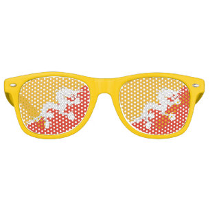 Lunettes de soleil Party Shades - drapeau du Bhout