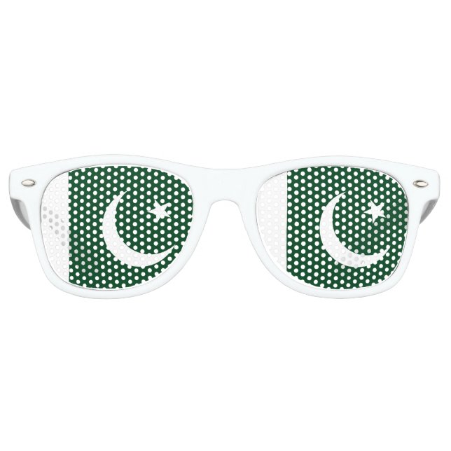 Lunettes de soleil Party Shades - drapeau du Pakis (Devant)