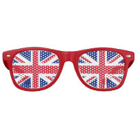 Lunettes de soleil Party Shades - drapeau du Royau