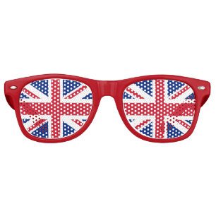 Lunettes de soleil Party Shades - drapeau du Royau