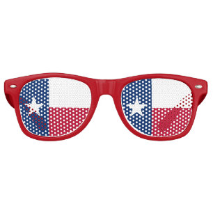 Lunettes de soleil Party Shades - drapeau du Texas