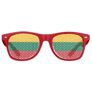 Lunettes de soleil Party Shades - drapeau lituanie