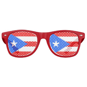 Lunettes de soleil Party Shades - drapeau Porto Ri